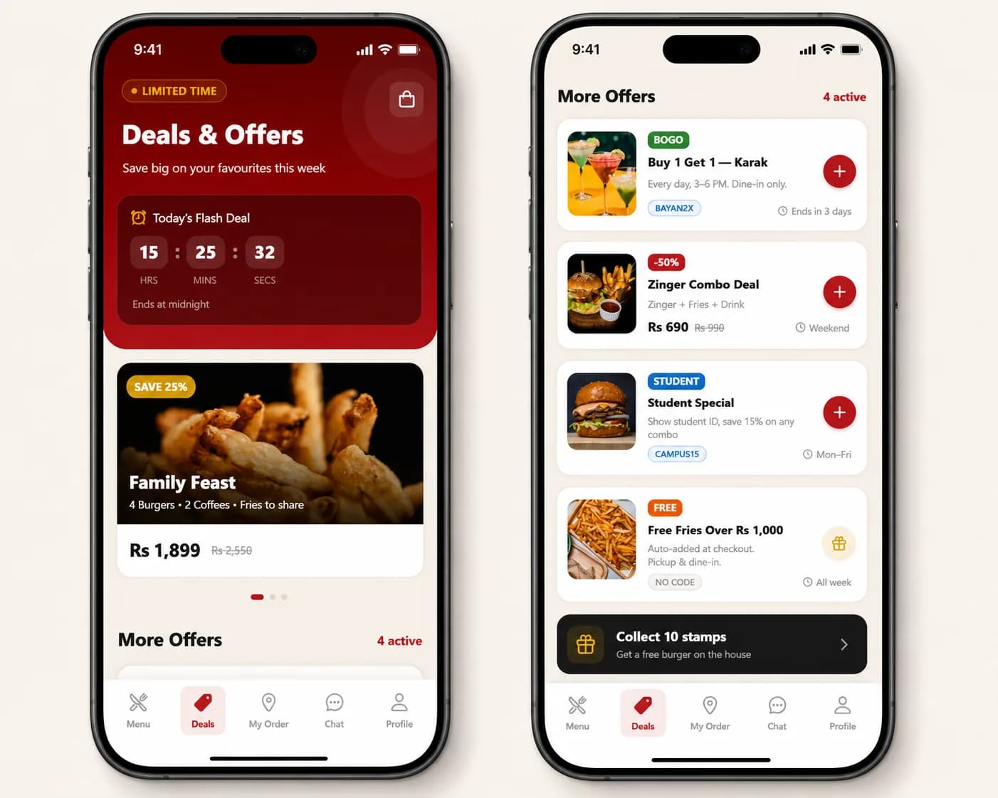 Bayan’s Cafe — Mobile App — Deals & Offers