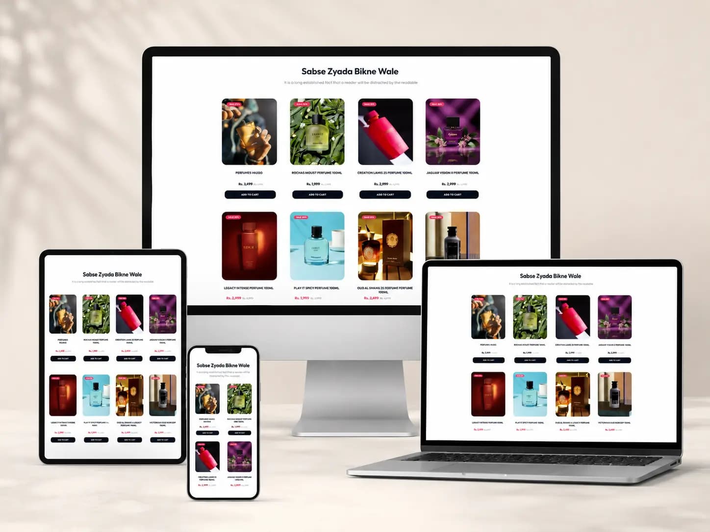 Classy Fitters — E-Commerce Store — Products
